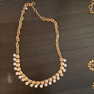 J crew gold necklace